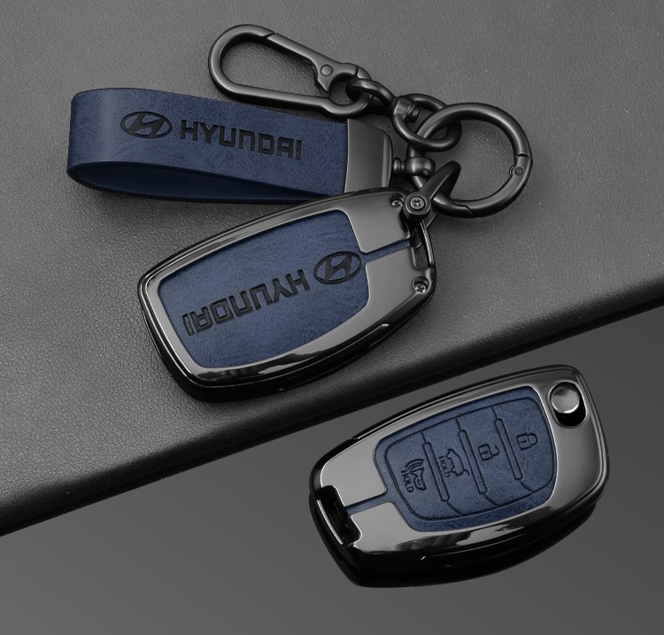 Hyundai 4 Button Key Fob Cover Hyundai 4 Button Key Fob Cover