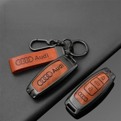 Audi Leather Key Fob